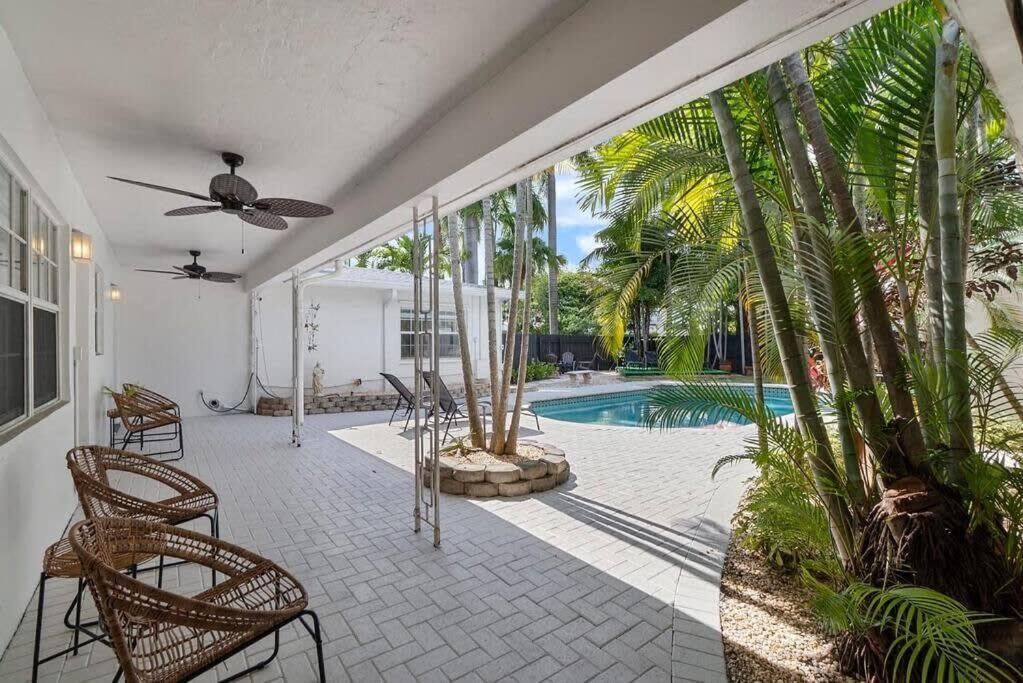 פורט לודרדייל Walk To Las Olas Banyan Room Palm Paradise Inn מראה חיצוני תמונה