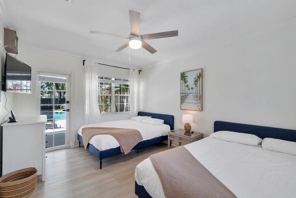 פורט לודרדייל Walk To Las Olas Banyan Room Palm Paradise Inn מראה חיצוני תמונה